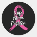 Search for mom with breast cancer stickers Wife