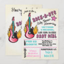 Search for rock a bye baby shower invitations Rockstar