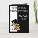 Search for dice invitations Black and white
