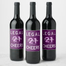 Search for purple wine labels Pink