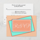 Search for vows rsvp cards Blue