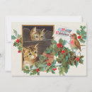Search for vintage cat christmas cards Retro