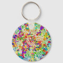 Search for abstract flower key rings Shapes