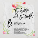 Search for flower design invitations Watercolor