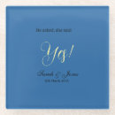 Search for engagement coasters Calligraphy typography elegant romantic