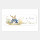 Search for watercolor rabbit stickers First birthday