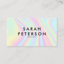 Search for holographic business cards Modern