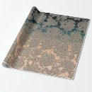 Search for metalic wrapping paper Teal