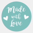 Search for handcrafted by stickers Homemade
