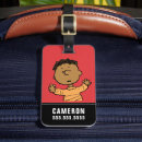 Search for franklin luggage tags Black comic strip character