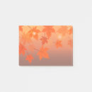 Search for maple leaf post it notes Autumn