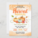 Search for harvest festival invitations School fall festival