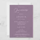 Search for purple fall wedding invitations Plum