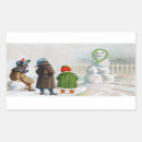 Search for snowman girl stickers Winter