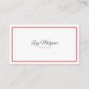 Search for professional business cards Salon