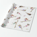 Search for gymnastics wrapping paper Balance beam