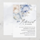 Search for modern rehearsal dinner invitations Blue