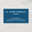 Search for podiatrist business cards Simple