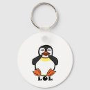Search for funny penguins rounded key rings Cute