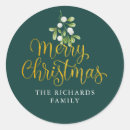 Search for mistletoe stickers Elegant