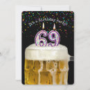 Search for 69th birthday invitations Party