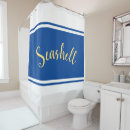 Search for royal blue shower curtains White