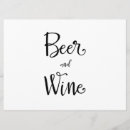 Search for beer and wine invitations Modern