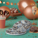 Search for paisley paper plates Vintage