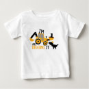 Search for construction first birthday baby clothes Dump truck party