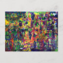 Search for abstract dance postcards Blue