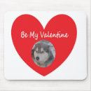 Search for be my valentine mousepads Red