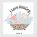 Search for love knitting stickers Knitter