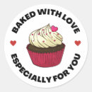Search for cupcake packaging stickers Hearts