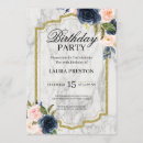 Search for pink and blue birthday invitations Adult