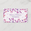 Search for leaves business cards Elegant