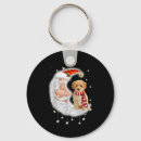Search for cute reindeer key rings Xmas