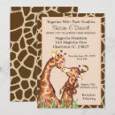 Search for giraffe wedding invitations Animal