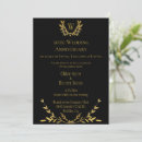 Search for gold anniversary invitations Chic