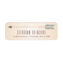 Search for boho arrow return address labels Trendy
