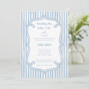 Search for something blue bridal shower invitations Whimsical