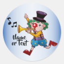 Search for circus stickers Red