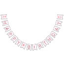 Search for birthday party bunting flags Girl