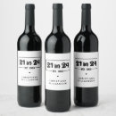 Search for 21st birthday wine labels 21 years old