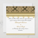 Search for brocade invitations Gold