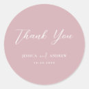 Search for white and pink wedding stickers Minimalist