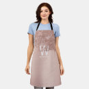Search for rose blush aprons Glitter