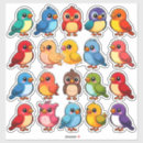 Search for silly cartoon stickers Bird