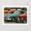 Search for vintage car postcards Old