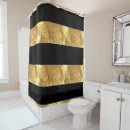 Search for black and gold shower curtains Bathroom