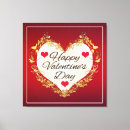 Search for valentines day canvas prints Happy